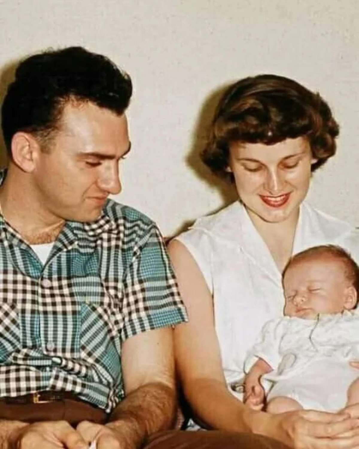 Madonna with her Mother and Father