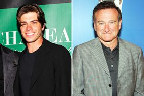 Matthew Lawrence and Robin Williams