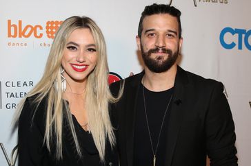 BC Jean (L) and Dancer / TV Personality Mark Ballas