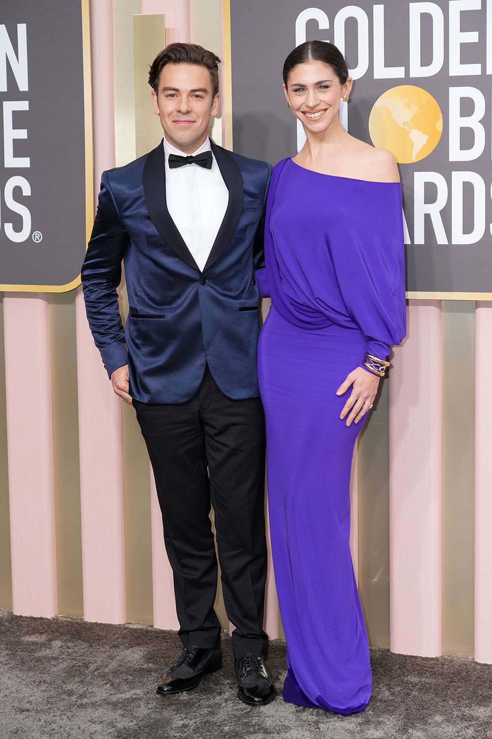 BEVERLY HILLS, CALIFORNIA - JANUARY 10: (L-R) Cody Ko and Kelsey Kreppel attend the 80th Annual Golden Globe Awards at The Beverly Hilton on January 10, 2023 in Beverly Hills, California. (Photo by Kevin Mazur/Getty Images)