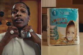 Rihanna Sends A$AP Rocky to the Store for Diapers with Photo of Son RZA on Package in New Beats Ad