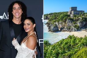 Vanessa Hudgens Cole Tulum wedding