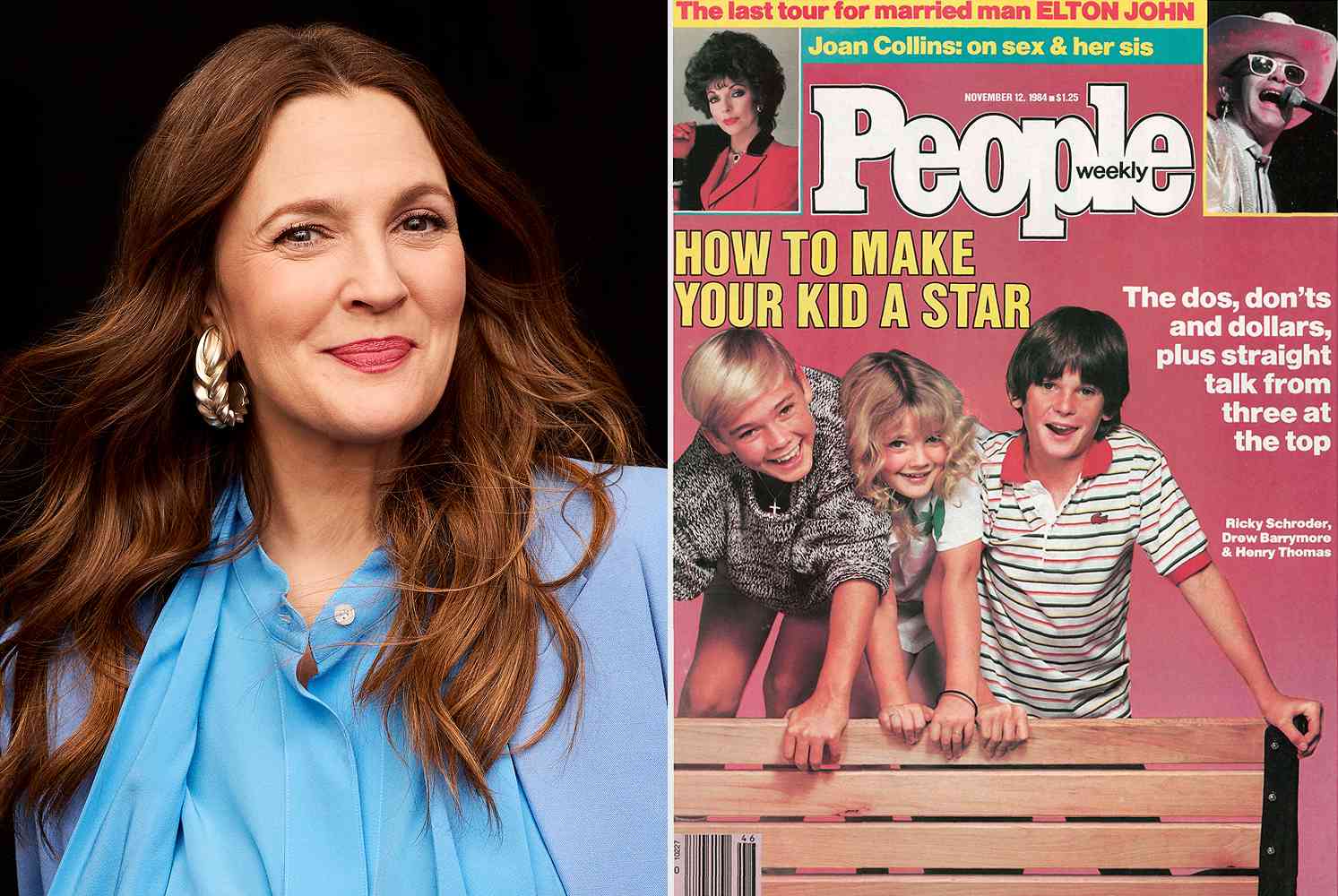 People 50th Anniversary DREW BARRYMORE Photographed 2/13/24 - at her TV show studio in New York, NY.