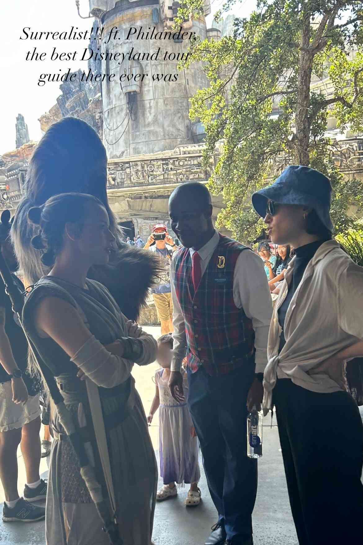 Daisy Ridley at Disney