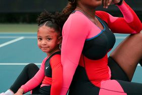 Serena Williams and Daughter Olympia