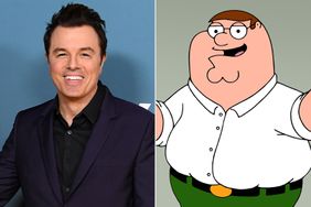 Seth MacFarlane and Peter Griffin