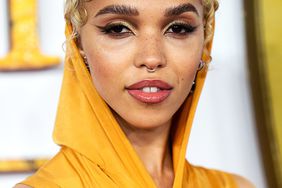 FKA Twigs attends the World Premiere of "The King's Man" at Cineworld Leicester Square on December 06, 2021 in London, England.