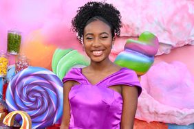 Calah Lane at the premiere of Wonka held at Regency Village Theatre on December 10, 2023 in Los Angeles, California. 