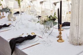 wedding reception table