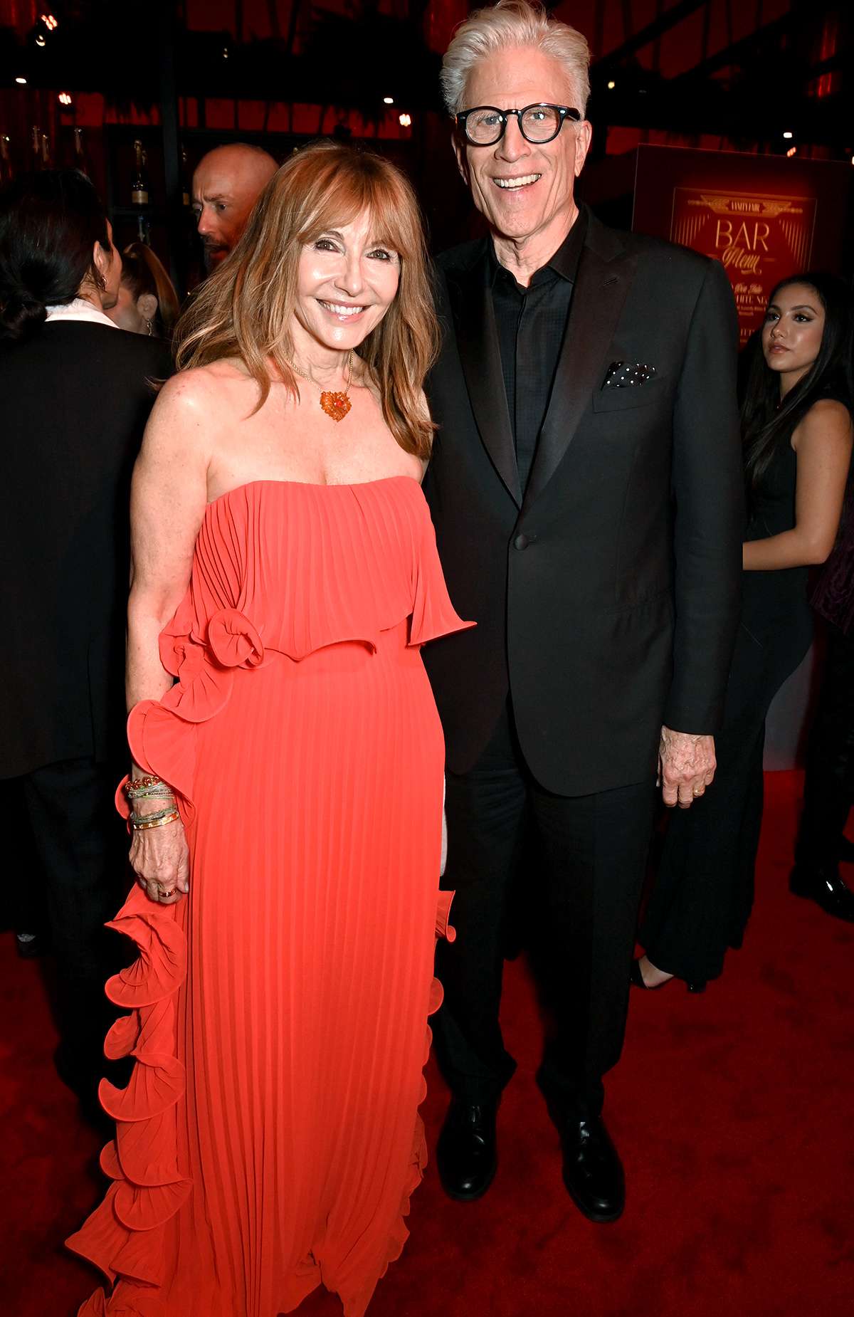 Mary Steenburgen and Ted Danson attend the 2024 Vanity Fair Oscar Party