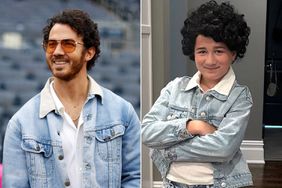 The Jonas Brothers attend the game between the Philadelphia Phillies and the New York Yankees at Yankee Stadium on April 4, 2023 in New York, New York; Kevin Jonasâ Daughter Dons Wig and Dresses Up As Him For New Jersey Day