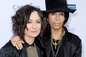 Sara Gilbert and honoree Linda Perry attend the 18th annual Chrysalis Butterfly Ball on June 01, 2019 in Brentwood, California.