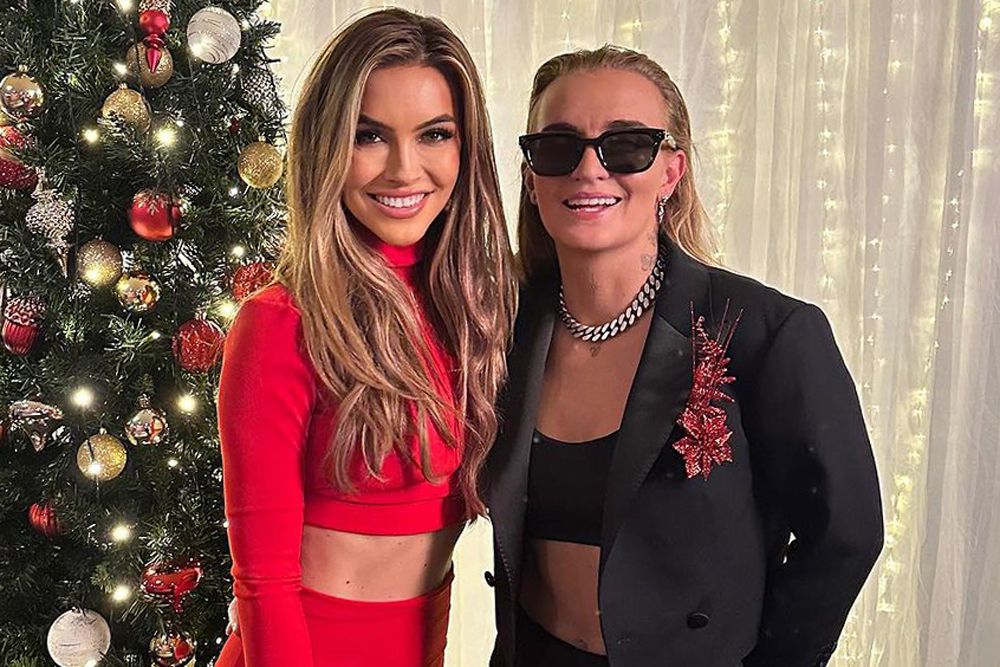 Chrishell Stause and G Flip celebrate Christmas in Australia