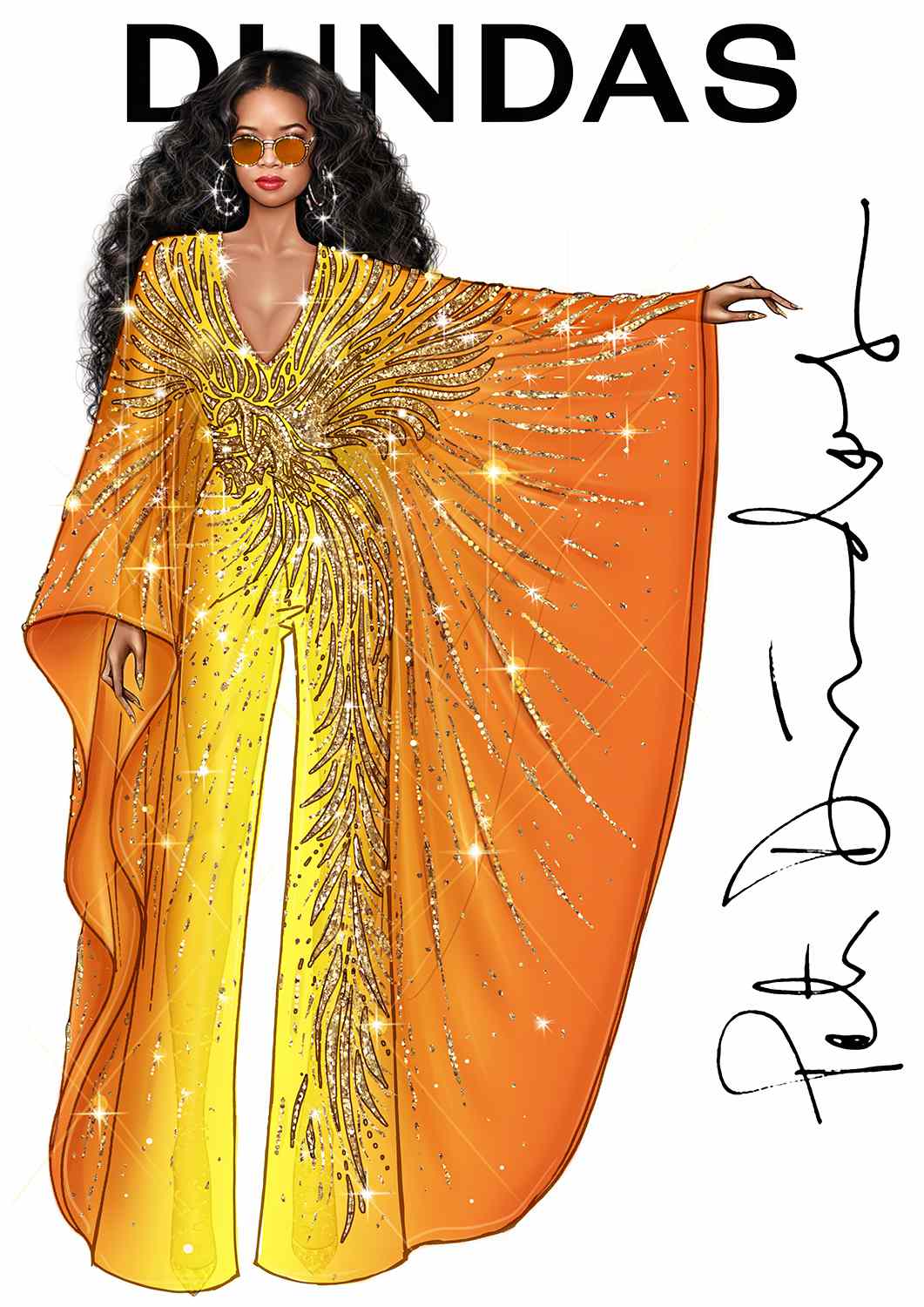 H.E.R.'s Grammys Dress designed by Dundas