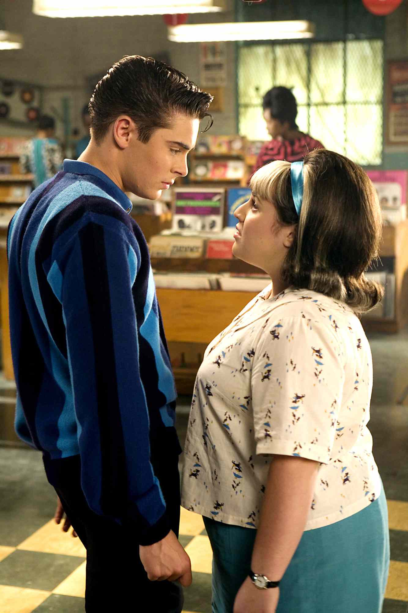 HAIRSPRAY, Zac Efron, Nikki Blonsky, 2007.