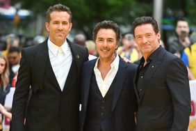 Mandatory Credit: Photo by Erik Pendzich/Shutterstock (14598284ai) Hugh Jackman, Shawn Levy and Ryan Reynolds Marvel Studios' 'Deadpool & Wolverine' World Premiere, New York, USA - 22 Jul 2024