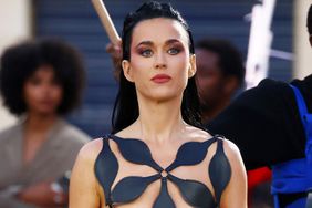 Katy Perry walks the runway during Vogue World: Paris at Place Vendome on June 23, 2024