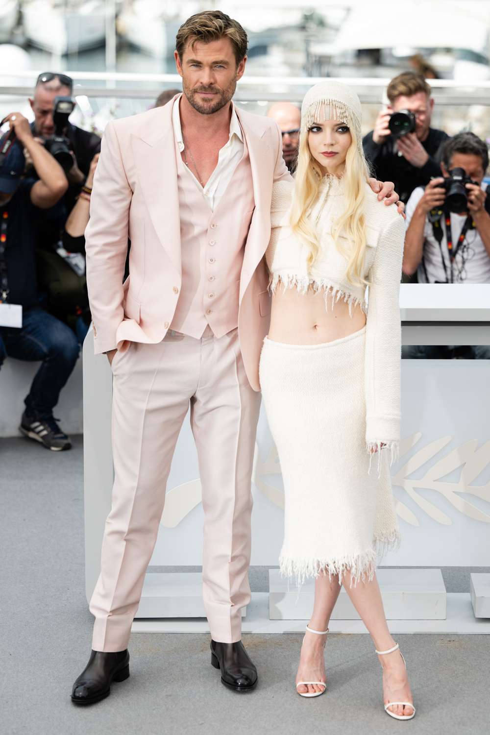 Chris Hemsworth and Anya Taylor-Joy attend the "Furiosa: A Mad Max Saga"