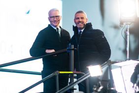 Anderson Cooper (L) and Andy Cohen attends Times Square New Year's Eve 2020 Celebration on December 31, 2019 in New York City.