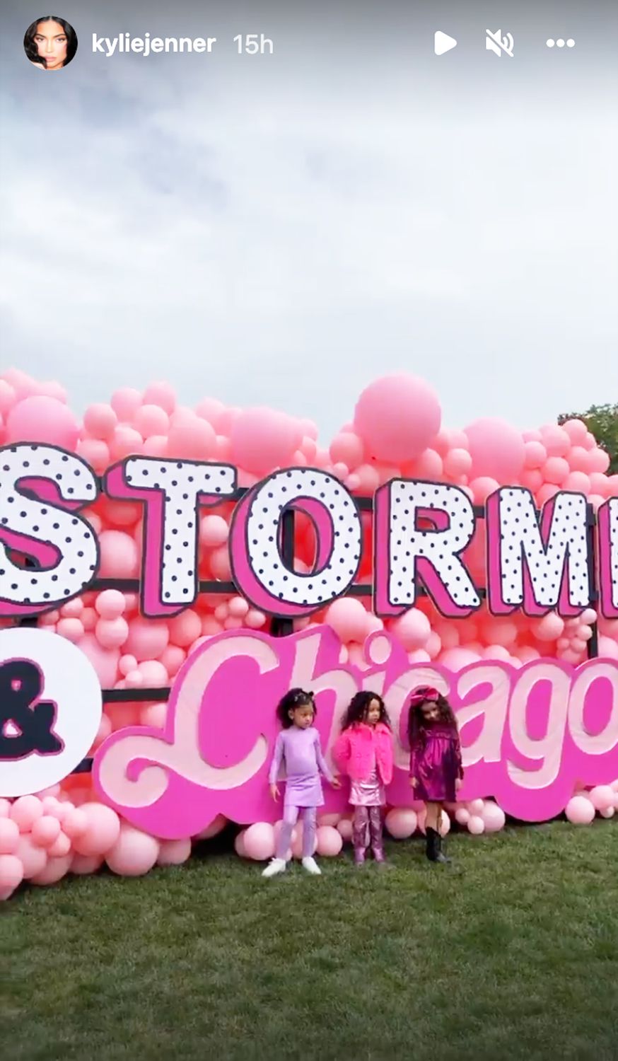 Inside Chicago and Stormiâs Joint Birthday Party