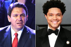 Ron DeSantis and Trevor Noah