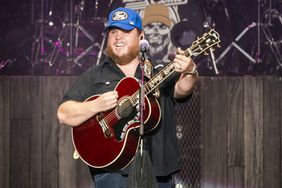 Luke Combs performs during Faster Horses Festival