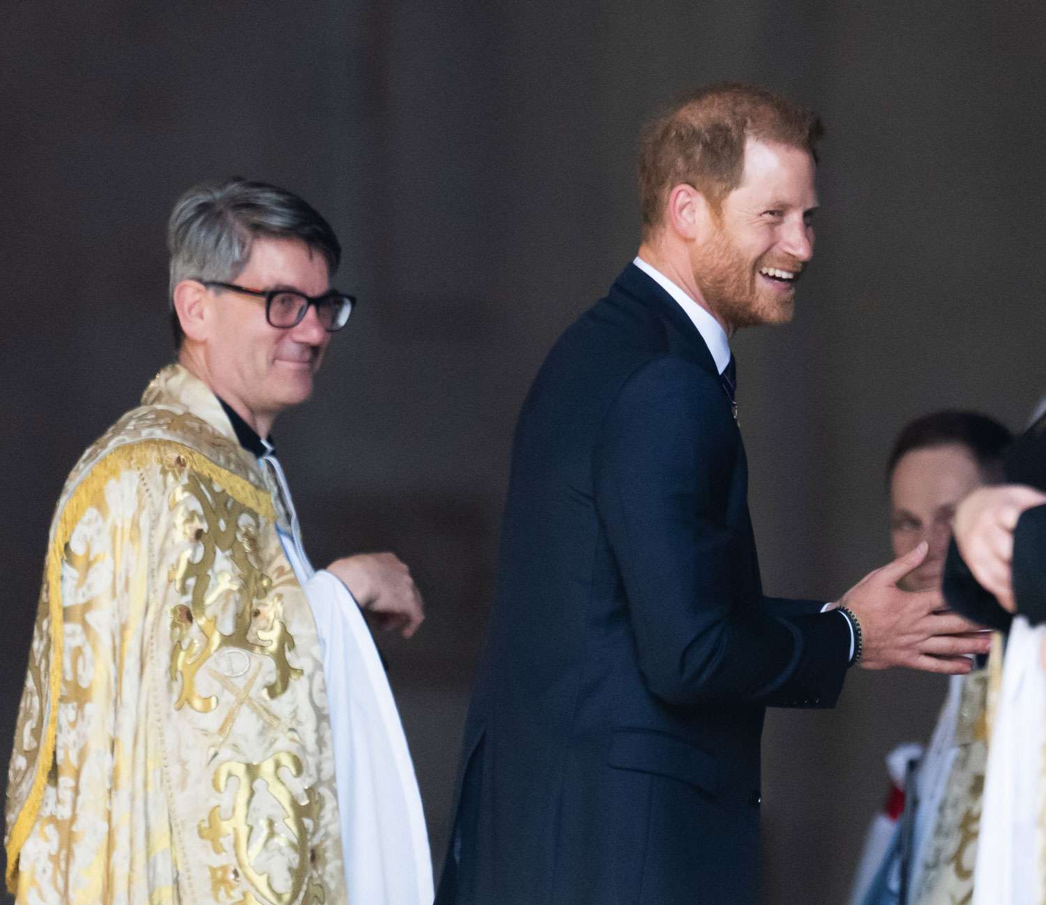 Prince Harry, The Duke of Sussex attends The Invictus Games Foundation 10th Anniversary Service at St Paul's Cathedral on May 08, 2024 in London, England