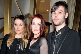 Lisa Marie Presley, Priscilla Presley and Navarone Garibaldi attend at a cocktail reception at Cartier inside Crystals at CityCenter prior to the annual Black & White Ball fund-raising event for the Nevada Ballet Theatre on January 29, 2011 in Las Vegas, Nevada.