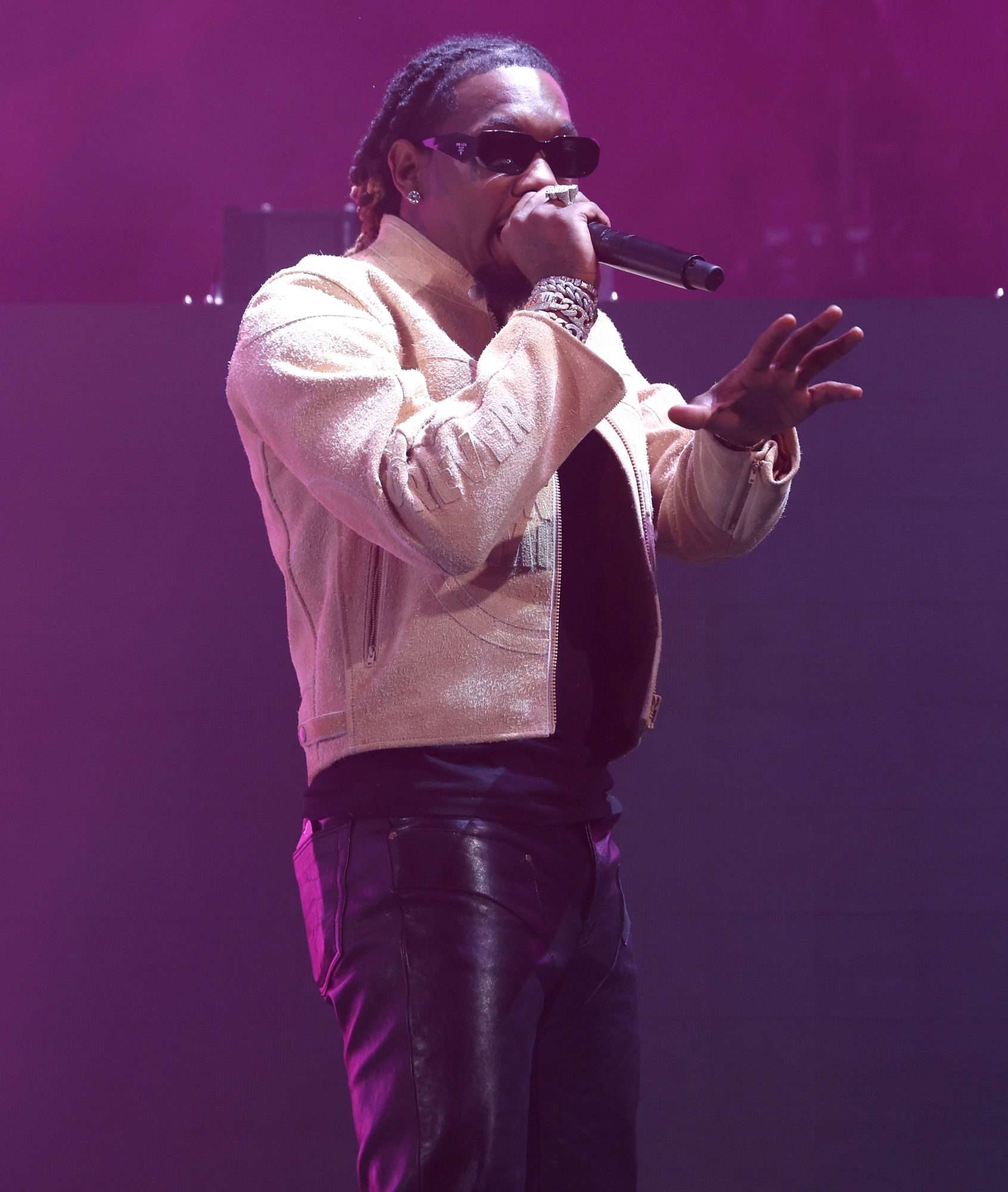 SCOTTSDALE, ARIZONA - FEBRUARY 11: Offset performs at Tao X Maxim Big Game Party: An unKommon events Production at Southwest Jet Center on February 11, 2023 in Scottsdale, Arizona. (Photo by Jerritt Clark/Getty Images for unKommon events)