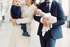 Kungliga slottet, September 2017 Prins Carl Philip, Prinsessan Sofia, Prins Alexander och Prins Gabriel