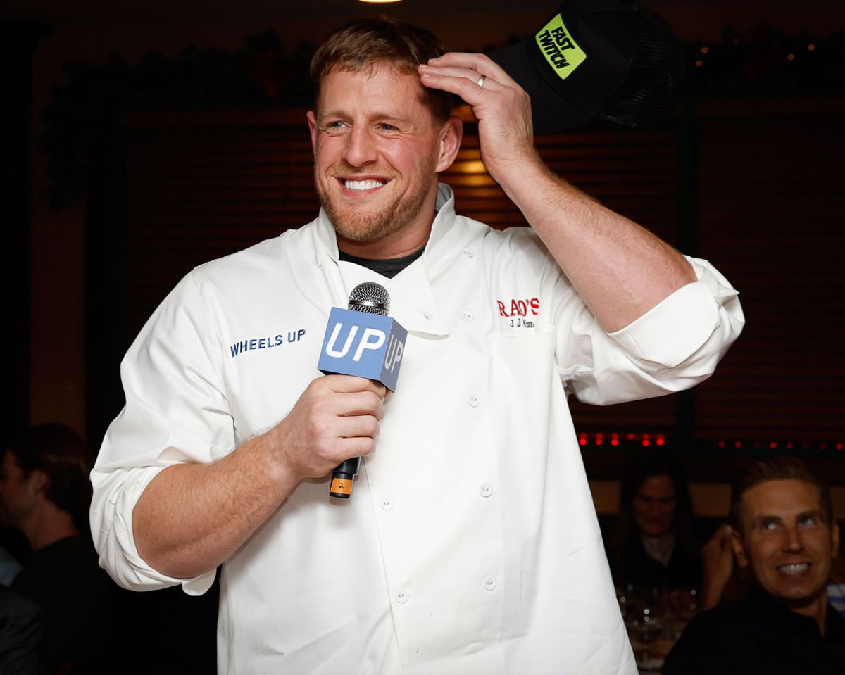 JJ Watt makes his prediction for the Big Game at The Wheels Up