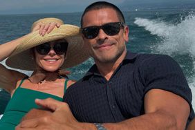 Kelly Ripa and Mark Consuelos on vacation in Switzerland