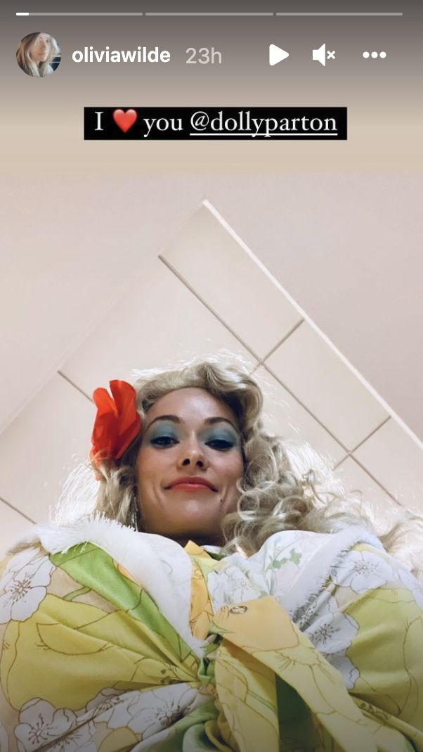 olivia wilde as dolly parton