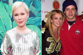 Michelle Williams, Britney Spears and Justin Timberlake