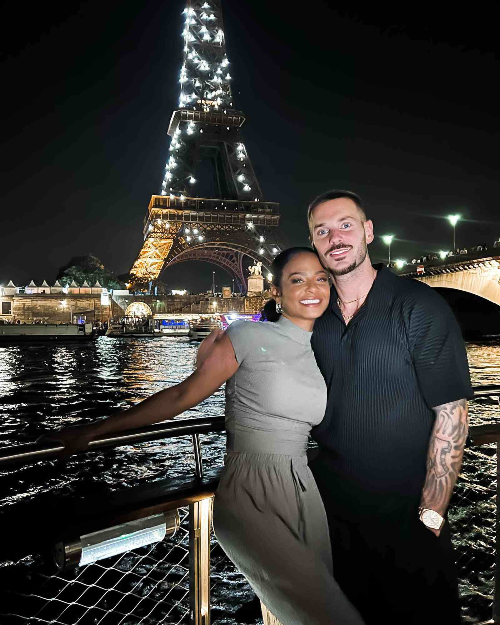 Christina Milian and Matt Pokora.