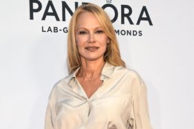 Pamela Anderson at Pandora Celebrates Lab-Grown Diamonds with a New Diamond District on September 6, 2023 in New York, New York