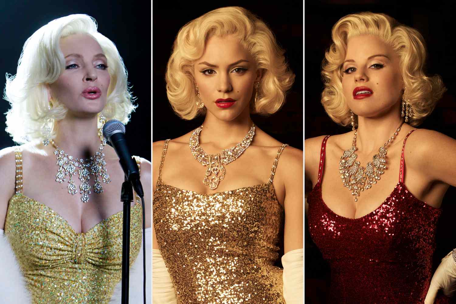 Uma Thurman; Katharine McPhee; Megan Hilty