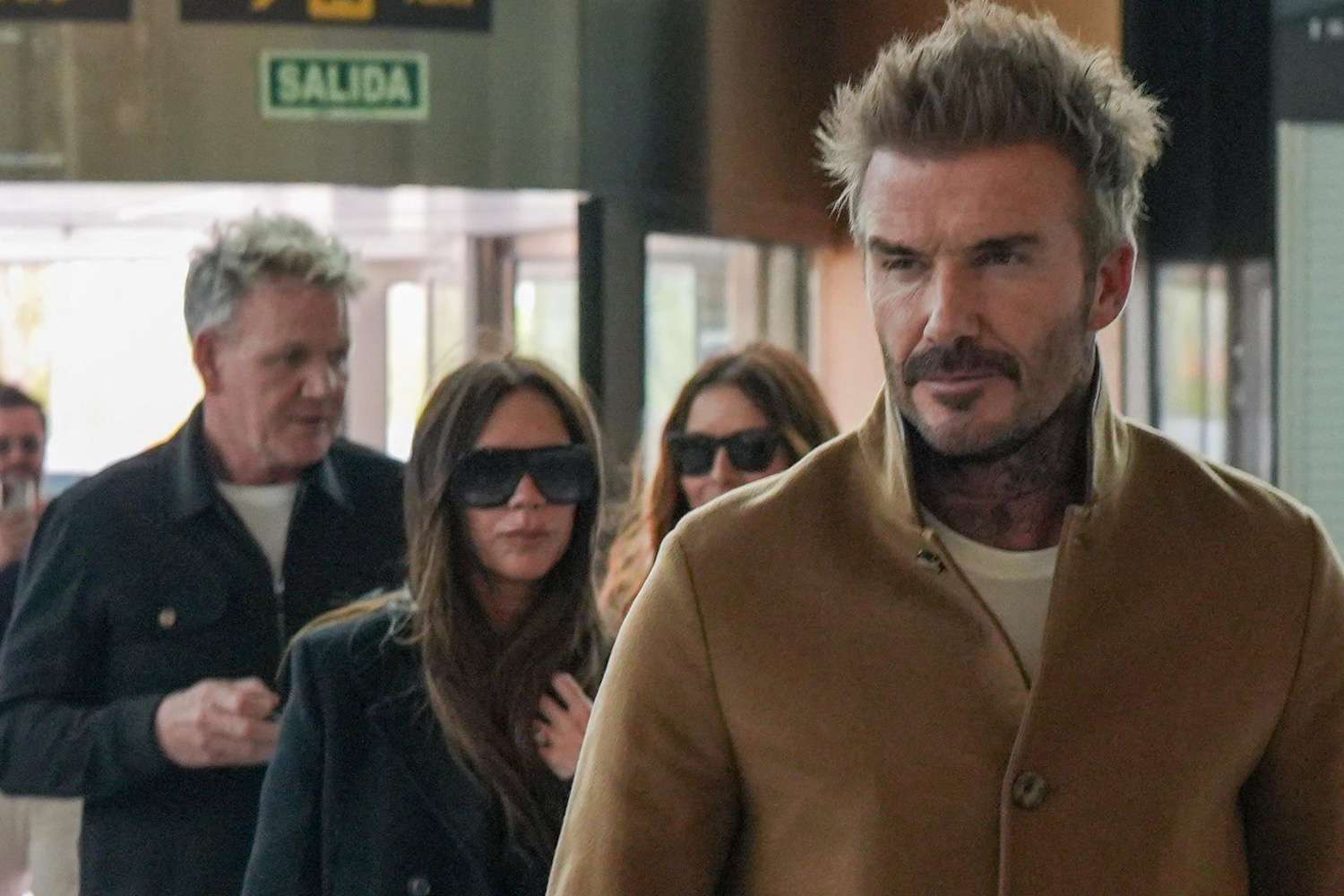 David Beckham and Victoria Beckham are joined by their longtime pals Gordon Ramsay and his wife Tana for a quick trip to the region of Vallladolid in Spain where they visited a local winery. 