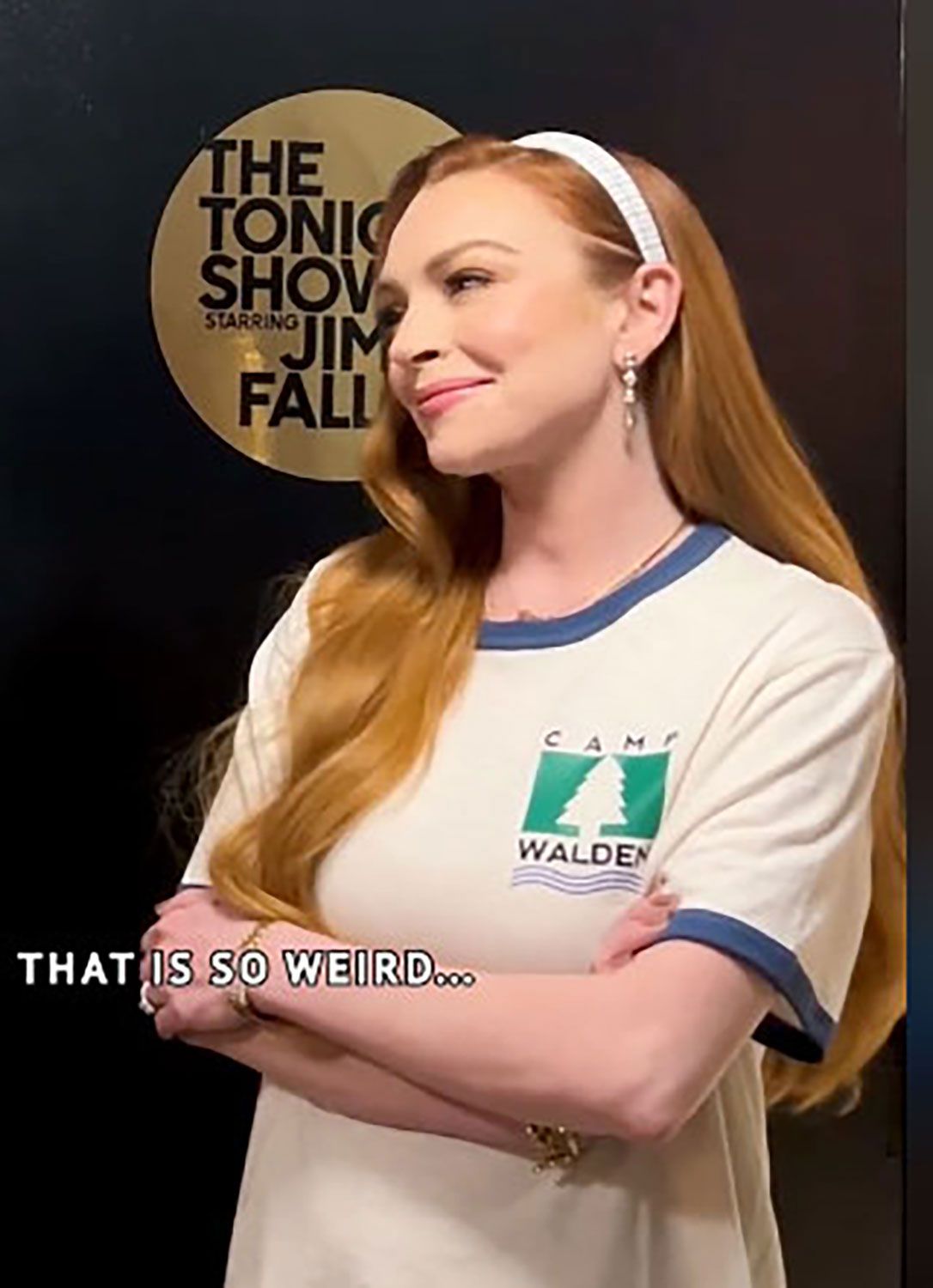 indsay Lohan Gets Back Into Character as Parent Trap Twins for Late Night Sketch - Complete with Peanut Butter and Oreos https://www.tiktok.com/@fallontonight/video/7342688169210465579