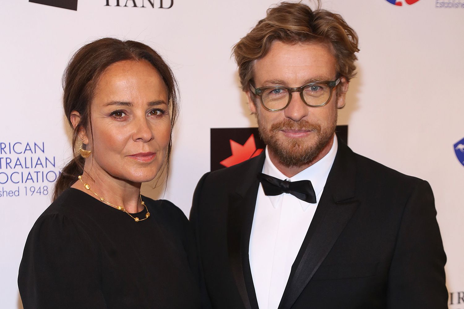 Simon Baker and Rebecca Rigg