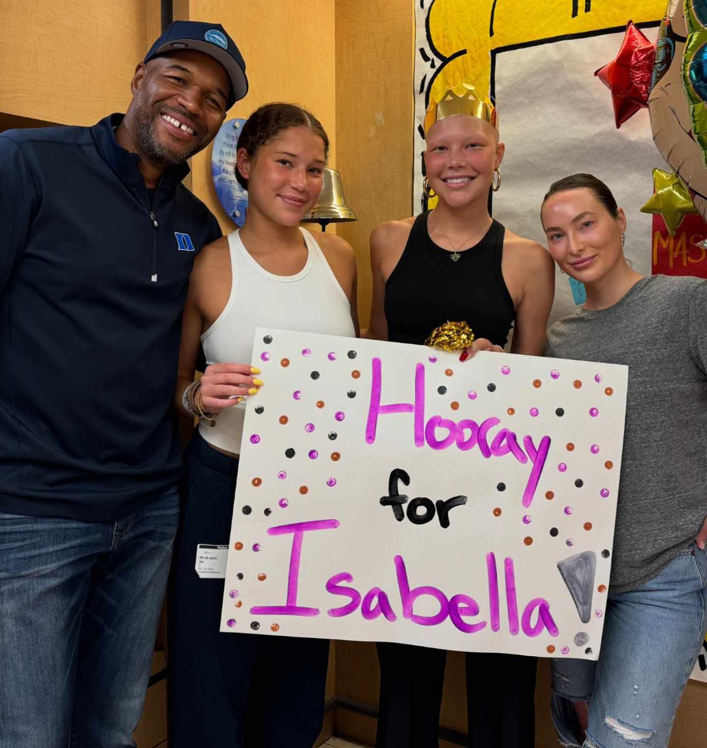 Michael Strahan Calls Daughter Isabella, 19, 'Superwoman' After Finishing Chemo for Brain Tumor