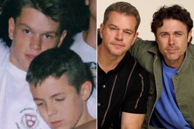 Matt Damon and Casey Affleck; Matt Damon and Casey Affleck in 2024