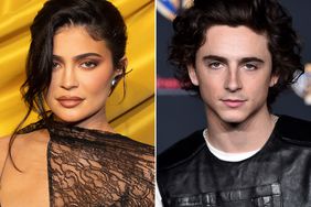 Kylie Jenner and TimothÃ©e Chalamet 