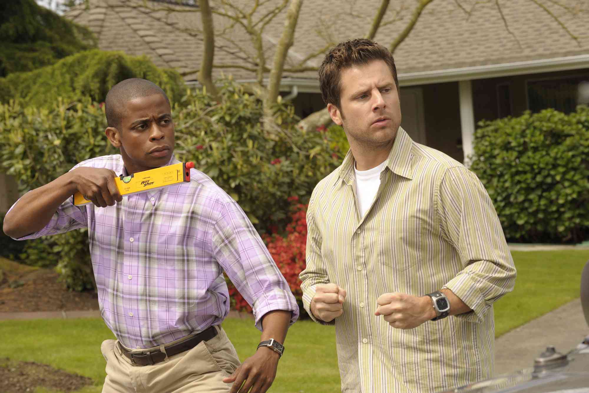 Dulé Hill and James Roday on 'Psych'