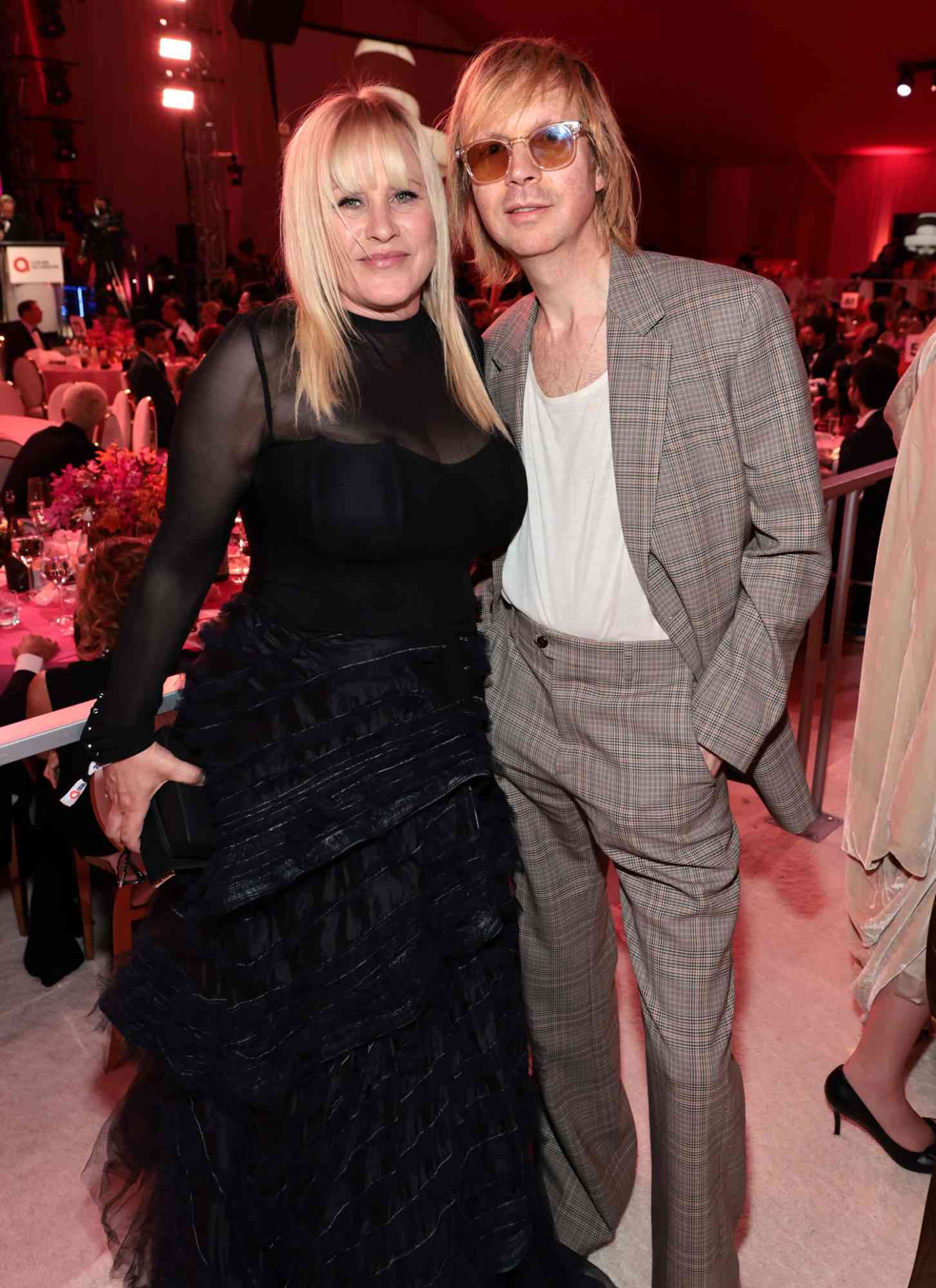 Patricia Arquette and Beck