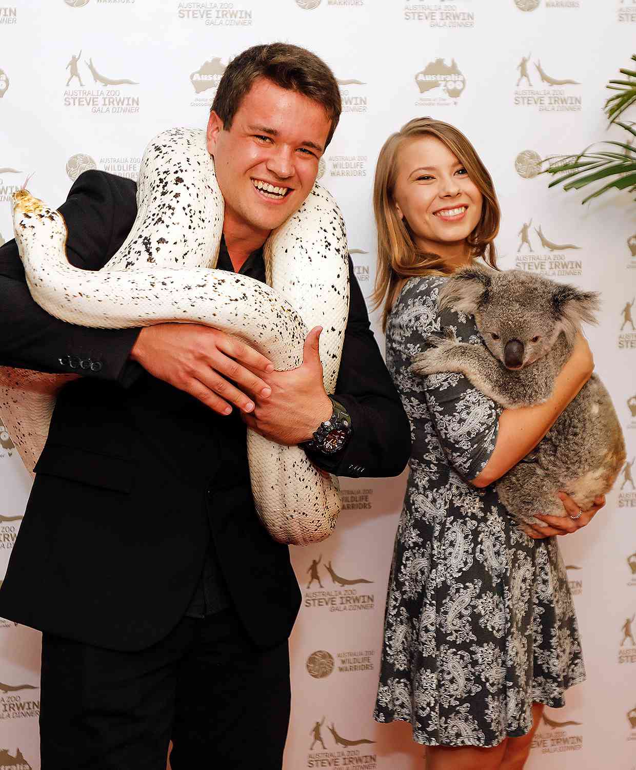 EXCLUSIVE: Bindi Irwin & Chandler Powell host the 11th Annual Steve Irwin Gala Dinner