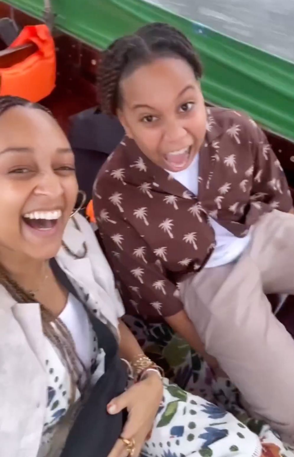 Tia Mowry travel