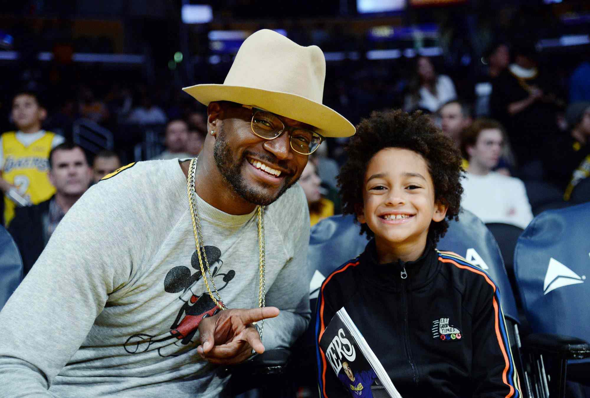 Taye Diggs and his son Walker Diggs