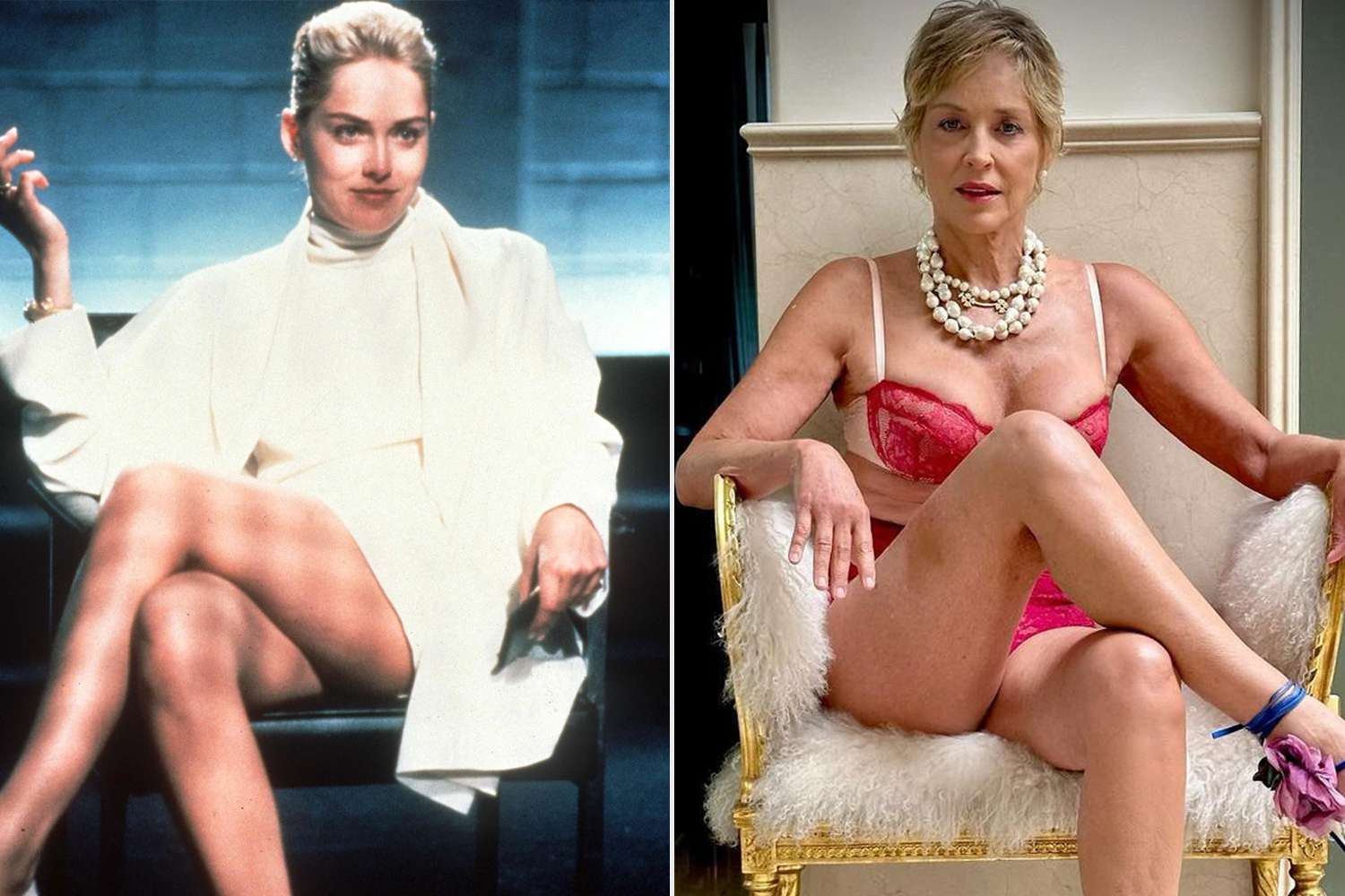 Sharon Stone, Basic Instinct, Instagram