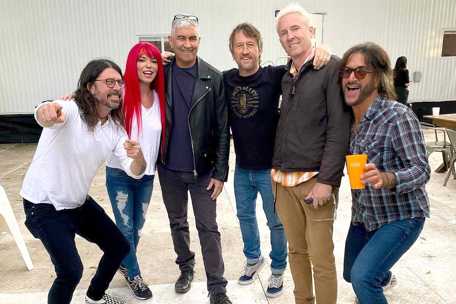 Shania Twain Turns Hair Red to Rock Out with Foo Fighters in Texas